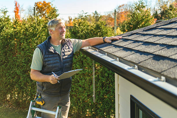 Professional Flat Roof Repair technician working in Gardner, MA